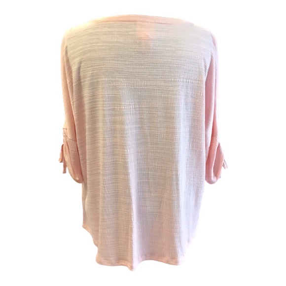 Ruby Rd Light Pink Top - Picture 2 of 6